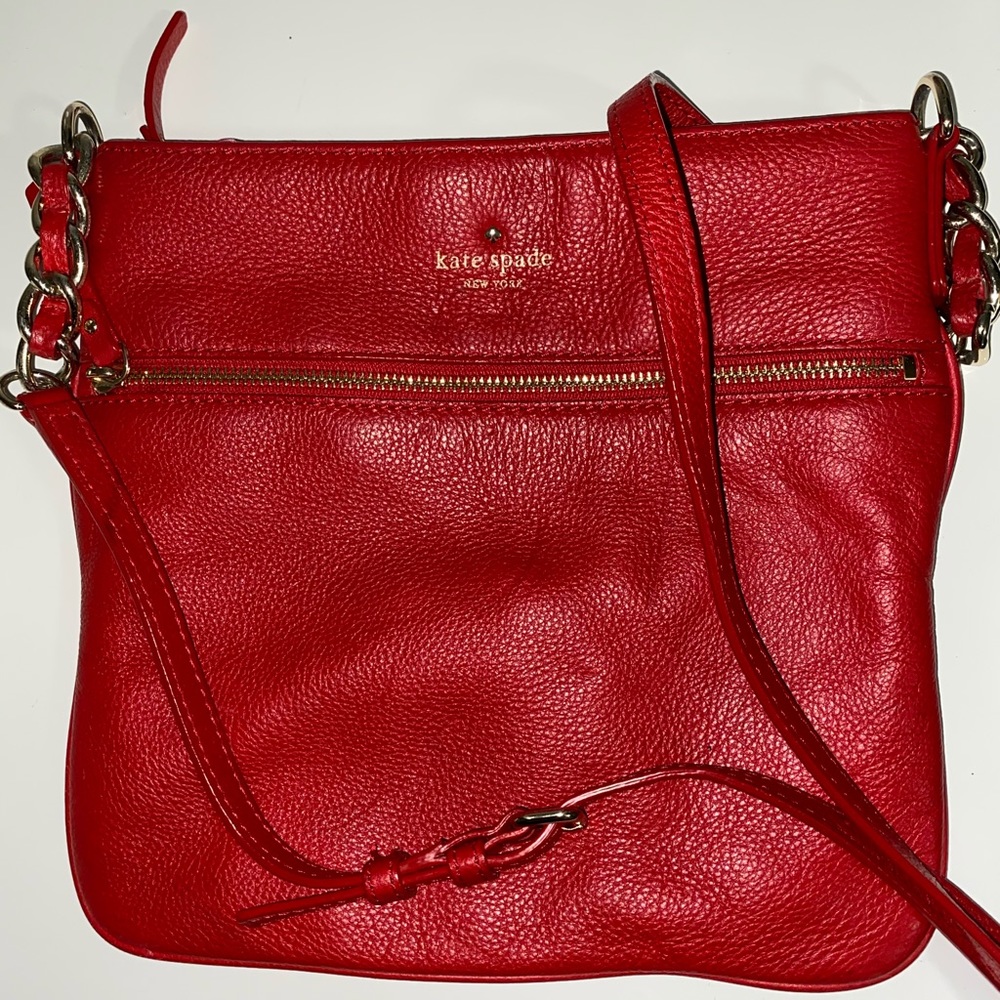 Red Kate Spade Crossbody Purse